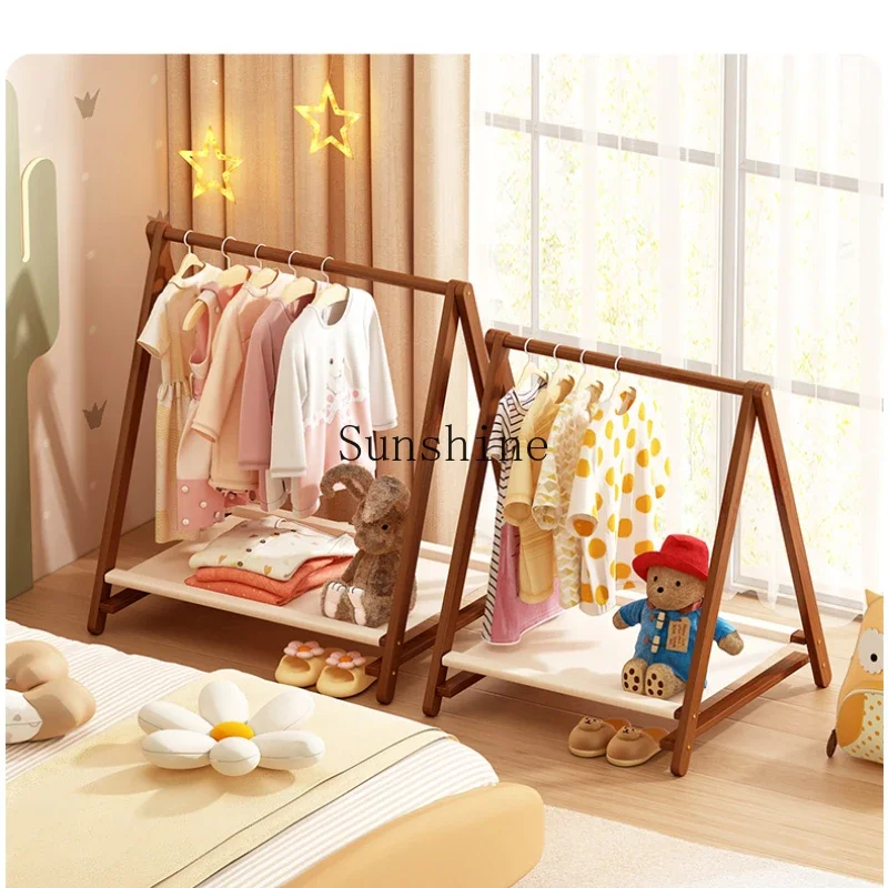 

Floor shelf Multifunctional clothes Toy storage Bedroom finishing artifact