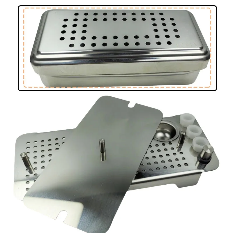 歯科用インプラント手術器具ケース,PRFボックス,CGFプレート,リッチファイバー,ピリオナルセパレーター,1セット