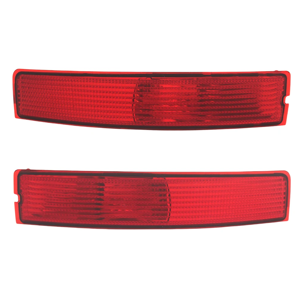 

1PC Reverse Reflector Brake Lights Cover Red Rear Bumper Tail Central Fog Lamp without Blubs for Volvo XC90 2003-2006 XC90 07-14
