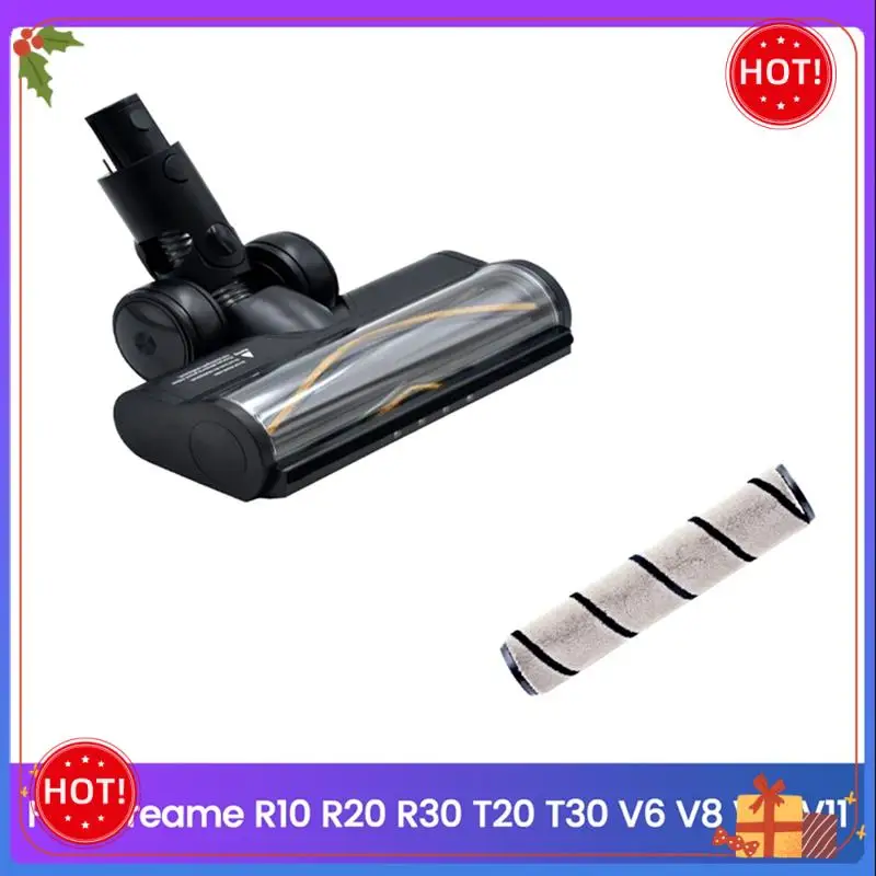 ABLE-быстросъемная насадка для щетки для пола для Dreame R10 R20 R30 T10 T20 T30 V12 V16, вакуумная насадка со светодиодной подсветкой