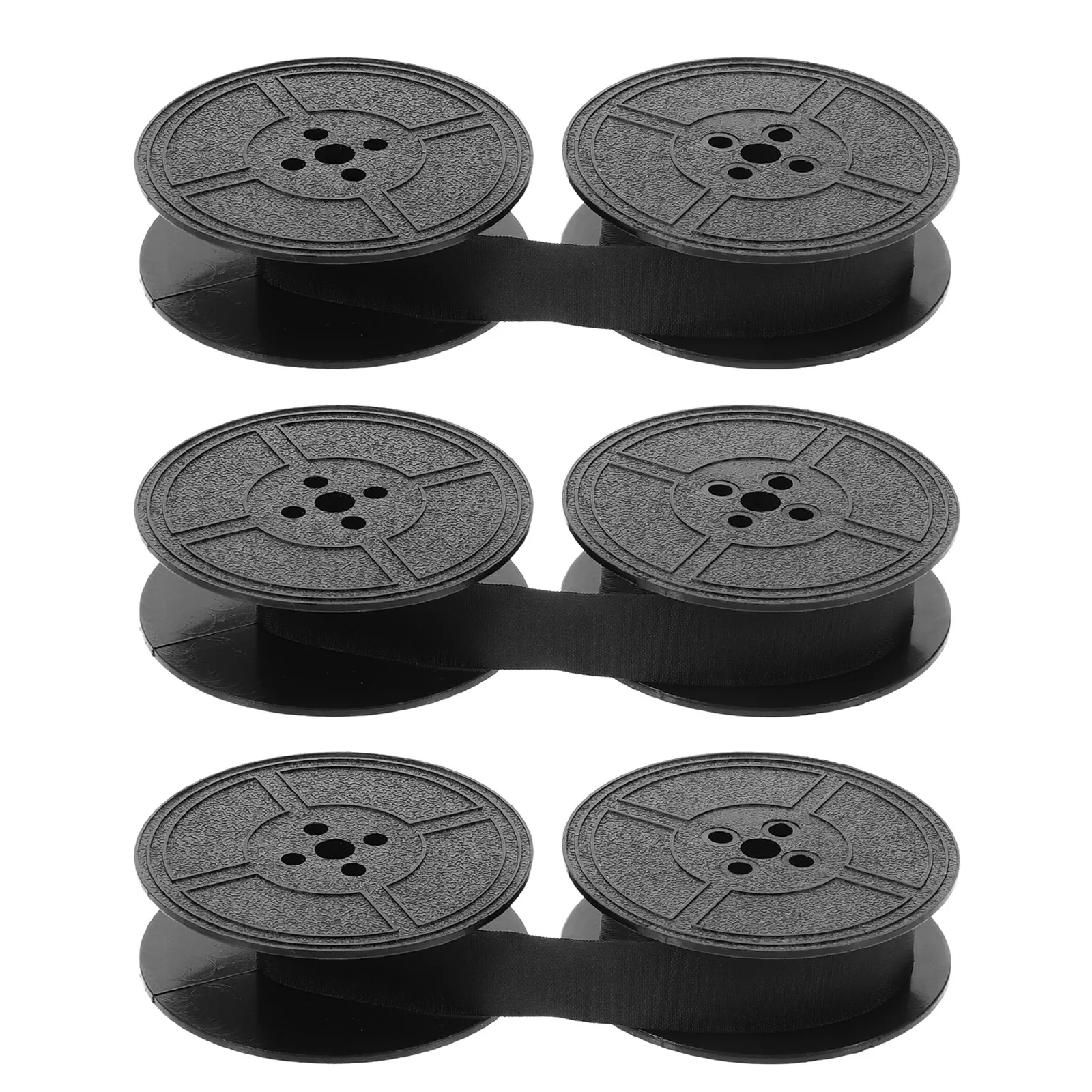 3Pcs Typewriter Ribbon Replacement Vintage Wide Nylon Twin Spool Ink Ribbon for Manual Typewriters Compatible 1009Fn 1066Fn