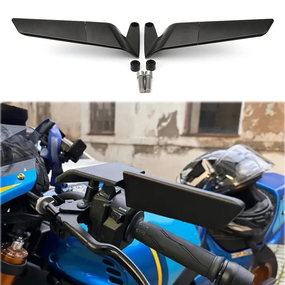 

For MV Agusta Brutale 800 2020 800RR EAS ABS Motorcycle Stealth Wing Mirrors Kits Adjustable CNC Aluminum Rearview Side Mirrors