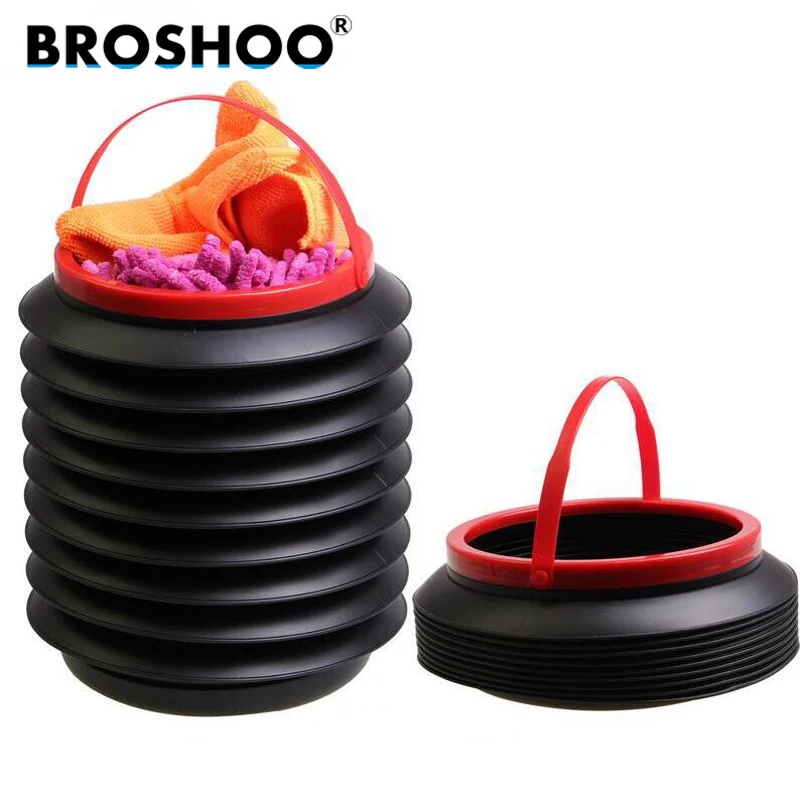 BROSHOO Auto Car 4L Multi-Functional Magic Cortainer Stretch Storage Box Accept Case Neaten Box Black Car Accessories Styling