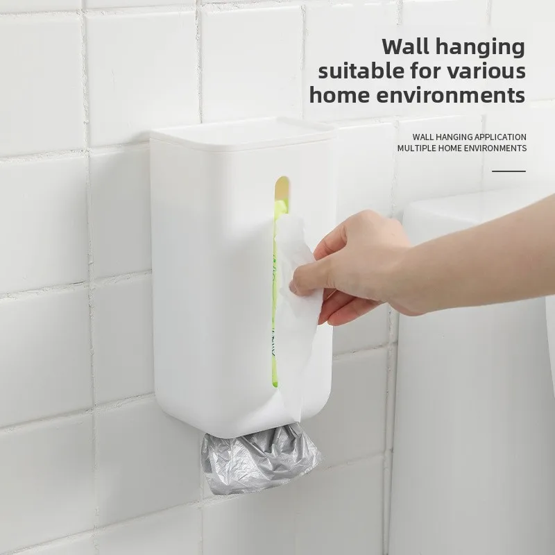 No‑Drill Wall Mounted Tissue Box Holder Multifunctional Kitchen Paper Towel Dispenser Facial Tissue Storage Rack