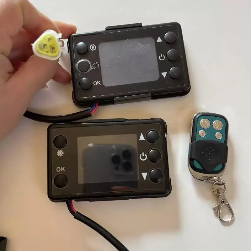 

Плата управления (материнская плата) с ЖК-монитором и пультом ДУ для дизельного воздушного отопителя 12В/24В 3кВт 5кВт 8кВт для автомобиля, грузовика, фургона, лодки