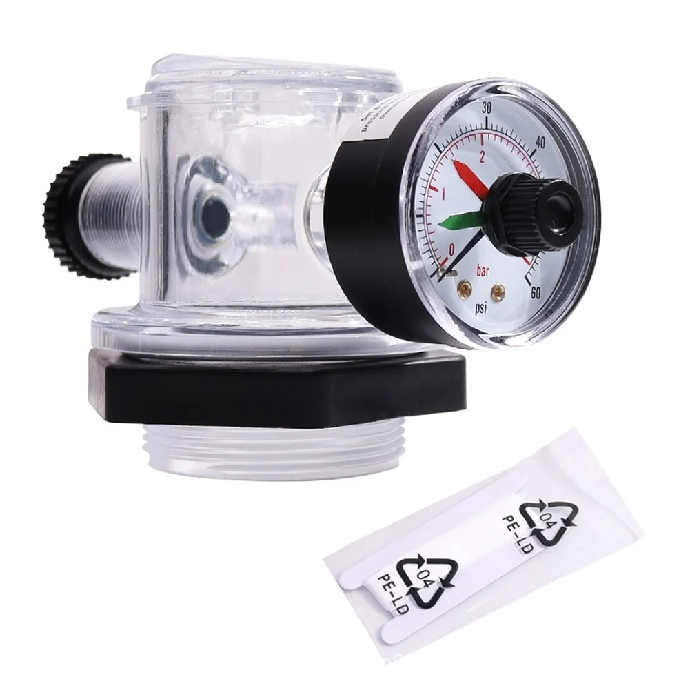 273564Z Manual Air Relief Valve Assembly For Pool And Spa Filters Pool Filter Air Relief Valve With Pressure Gauge Replacement