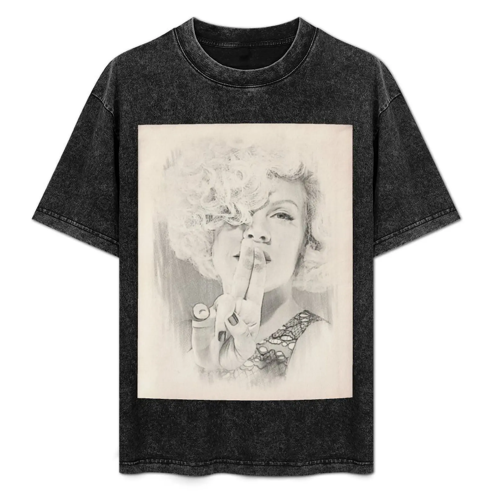 

Black and white T-Shirt Utility Casual Work T-Shirt