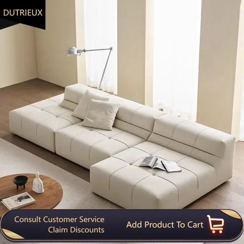 

Puff Italian Sofa Designer Module Combination Corner Sofa White Back Sillon Relax Reclinable Para Salon Living Room Furniture