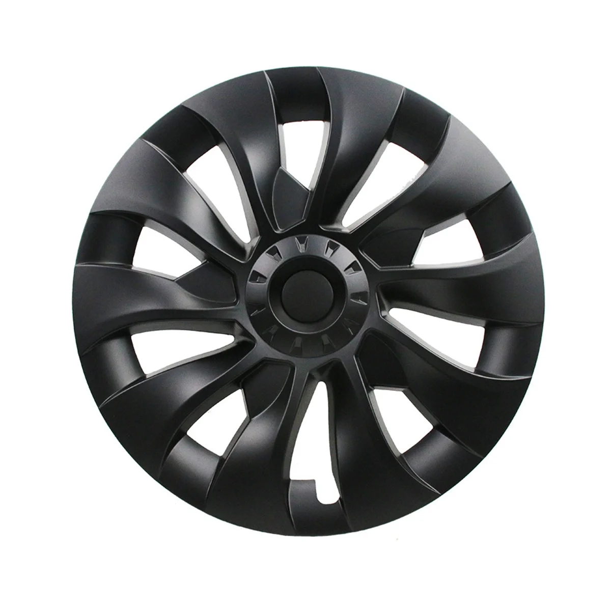 

Model 3 Wheel Cover 18 Inch, Hub Cap Full Cover Replacement Accessories for Tesla Model 3 - Matte Black (Left)