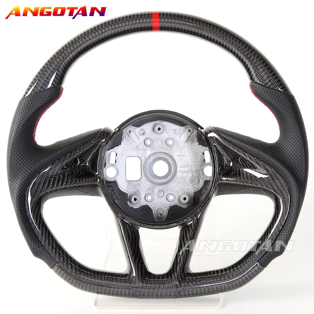 

LED Carbon Fiber Steering Wheel Sprort Fit For McLaren 720S 570C 12C Car Steering Wheel Carbon Fiber With LED