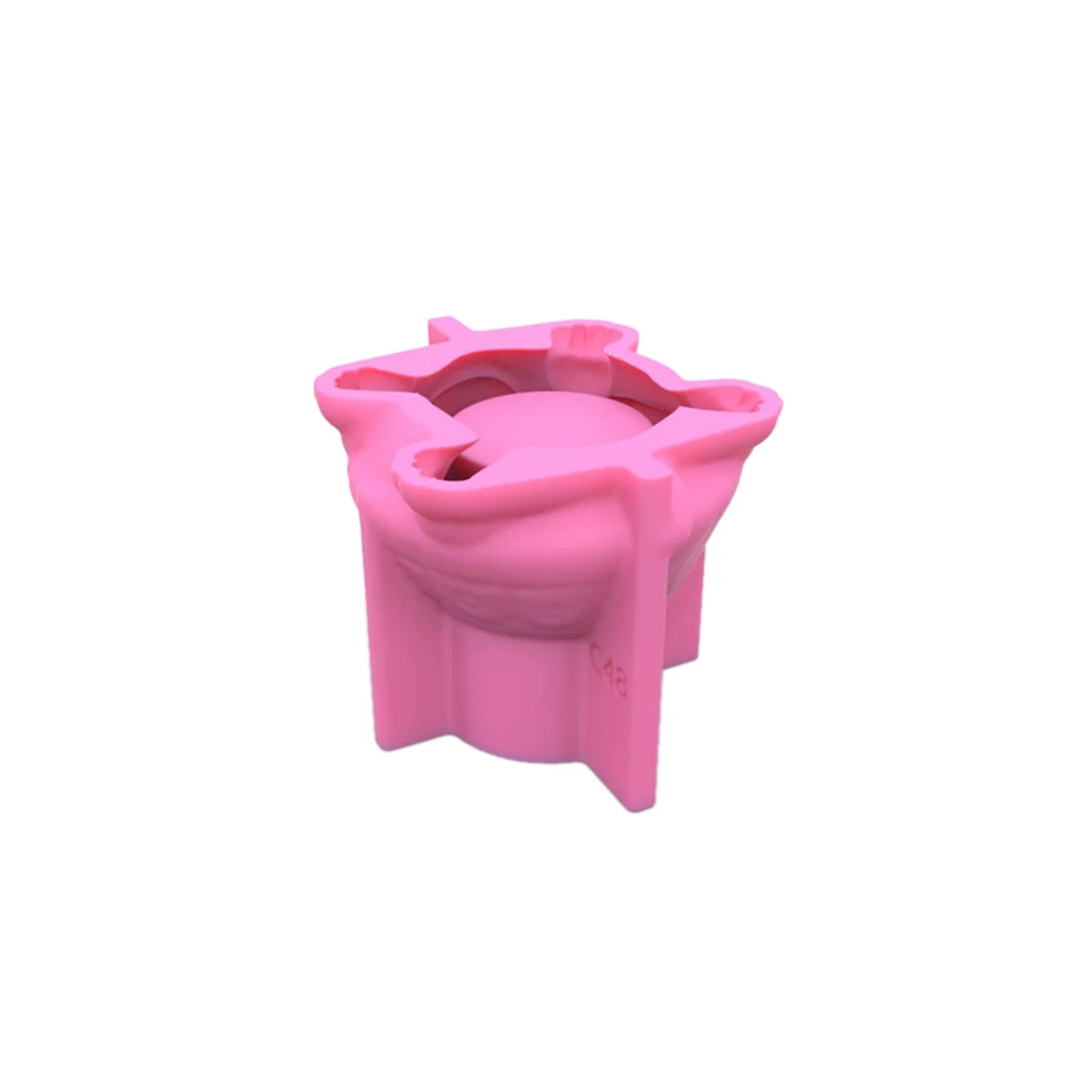 3D 실리콘 화분 금형, 거북이 다육 화분, 콘크리트 금형, DIY 선인장 석고 시멘트 클레이 송진 공예