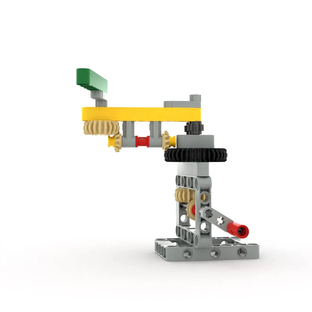 Gear Machinery Blocks Model Toys MOC Engineer Learning Building Blocks Physics Kits DIY Assembly Bricks Technology Gadget