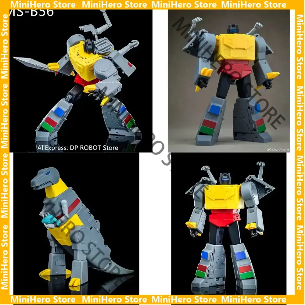 

In Stock Original MS TOYS Grimlock Magic Square MS-B56 Tyrannosaurus Rex Action Figure 1:18 PVC Collectible