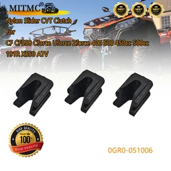 Embrayage CVT coulissant en nylon, CF, CF550, Cforce, Uforce, Zforce, 400, 500, 450cc, 500cc, 191R, X550, RL, 0GR0-051006, paquet de 3