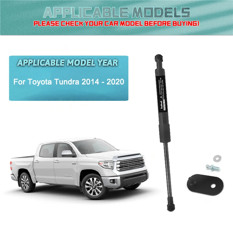 Car Tailgate Lifter Strut Assist Rear Boot Lift Support Rod For Toyota Tundra 2014 2015 2016 2017 2018 2019 2020 Kit Accessories