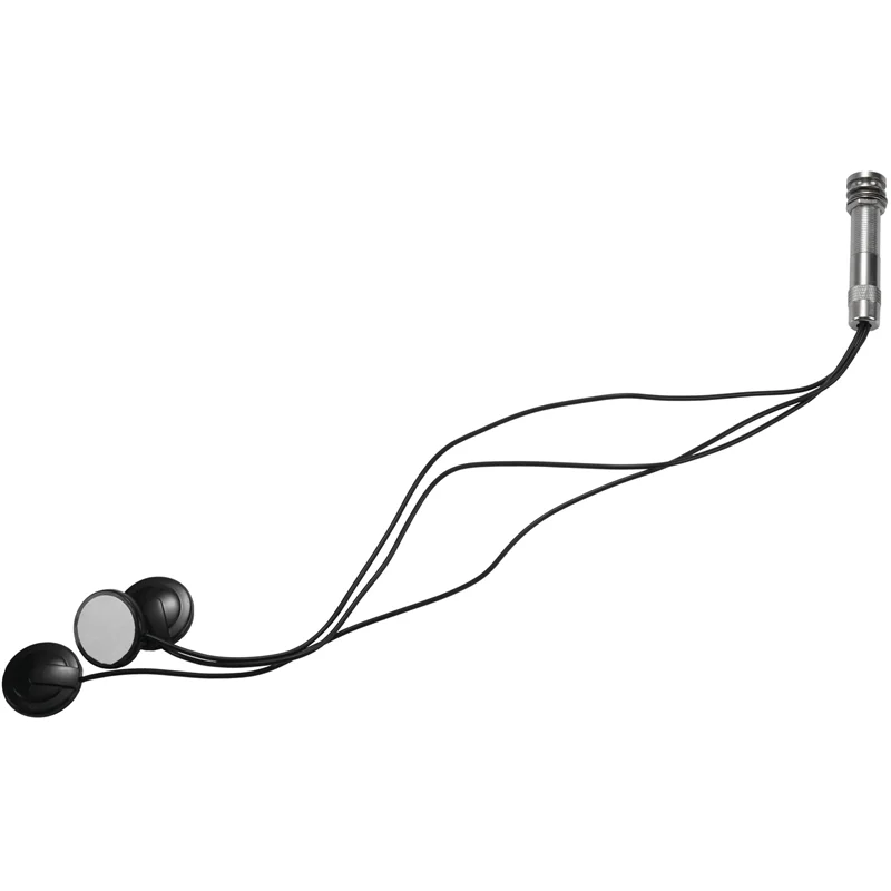 6X Universele Pickup Piezo 3 Transducer 6.35Mm Voor Akoestische Gitaar Ukelele Mandoline