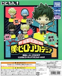 Action Genuine My Hero Academia Gashapon Toys for Kids Deku Midoriya Izuku Dabi Toga Himiko Shigaraki Tomura Q Capsule Doll Toys