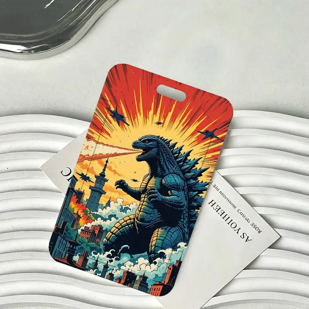 Movie G-Godzillas ID Card Holder Badge Holders Lanyard Business Exhibit School Strap Neck Hang