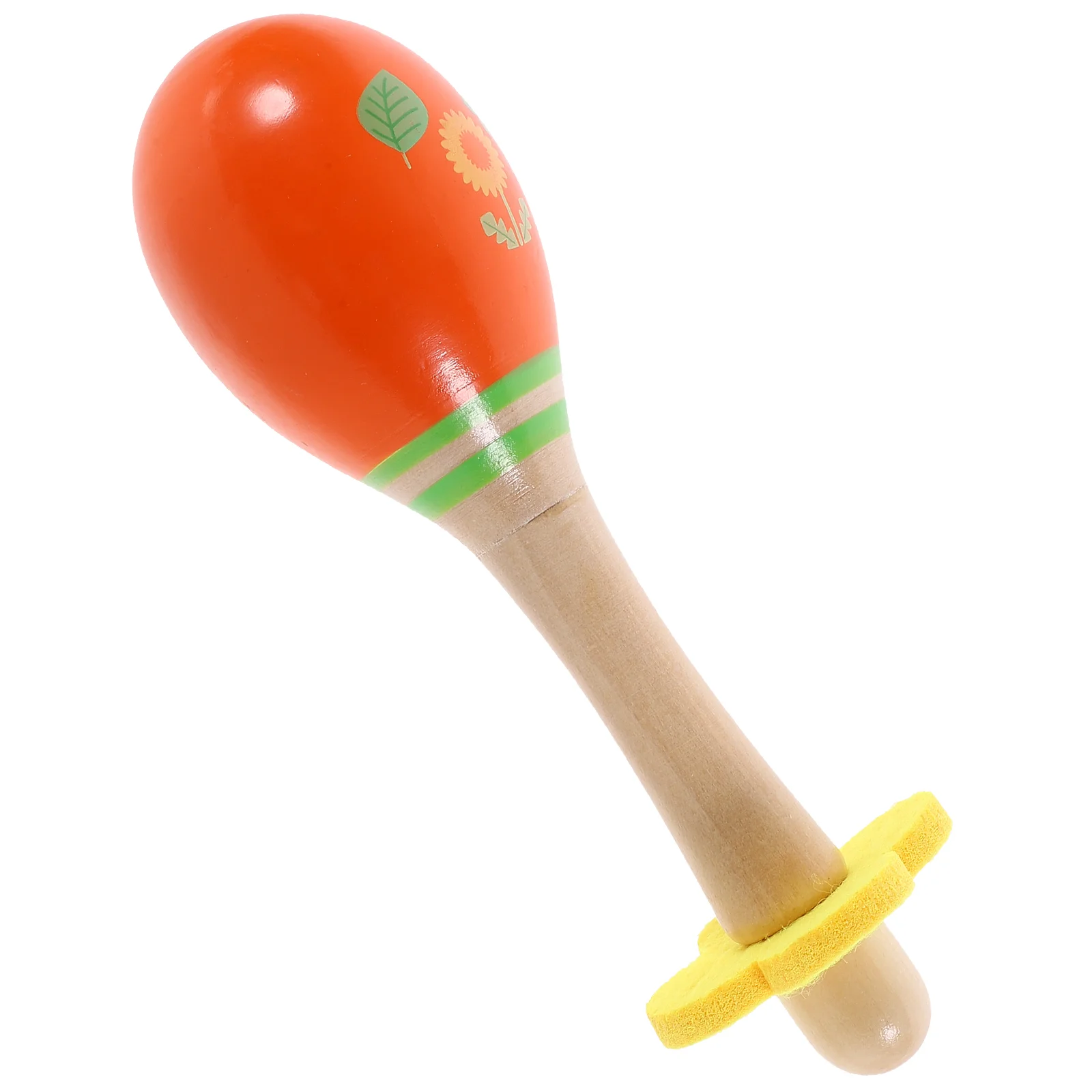 Toys Kids Music Learning Maracas for Toddlers 1-3 Shaker Musical Instruments Baby Sand Hammer Wooden