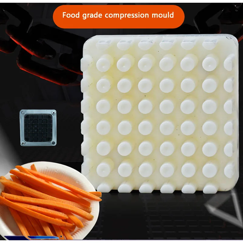 Rebanador comercial de acero inoxidable, cortador francés completamente automático, herramienta para hacer patatas fritas, máquina para cortar patatas fritas