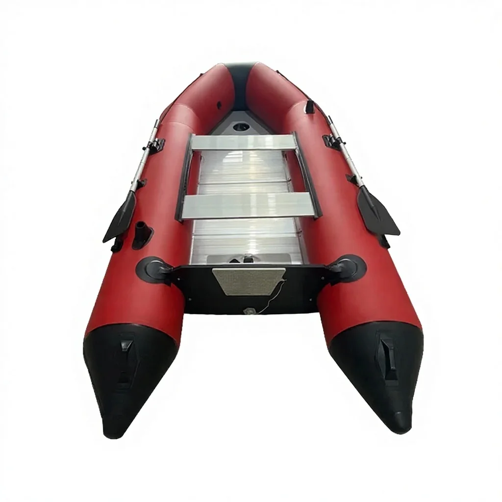 Dinghy Boats Inflatable Boat Aluminum Floor Assault Sport Zodiac Pontoon Boat For Adults Keel Transom 888 Lbs
