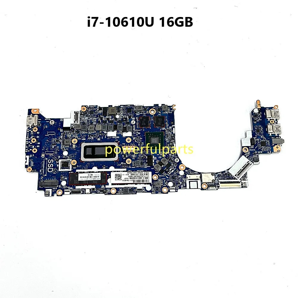 M07117-601 For HP Firefly 14 G7 Motherboard 6050A3144701 i7-10610u Cpu 16GB RAM With Graphic Working Good