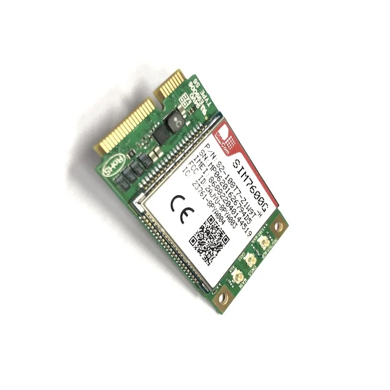 SIM7600G-H SIMCOM 4G LTE Cat 4 module support GNSS Global Band SIM7600G-H-PCIE LTE-TDD/LTE-FDD/HSPA+/GSM/GPRS/EDGE