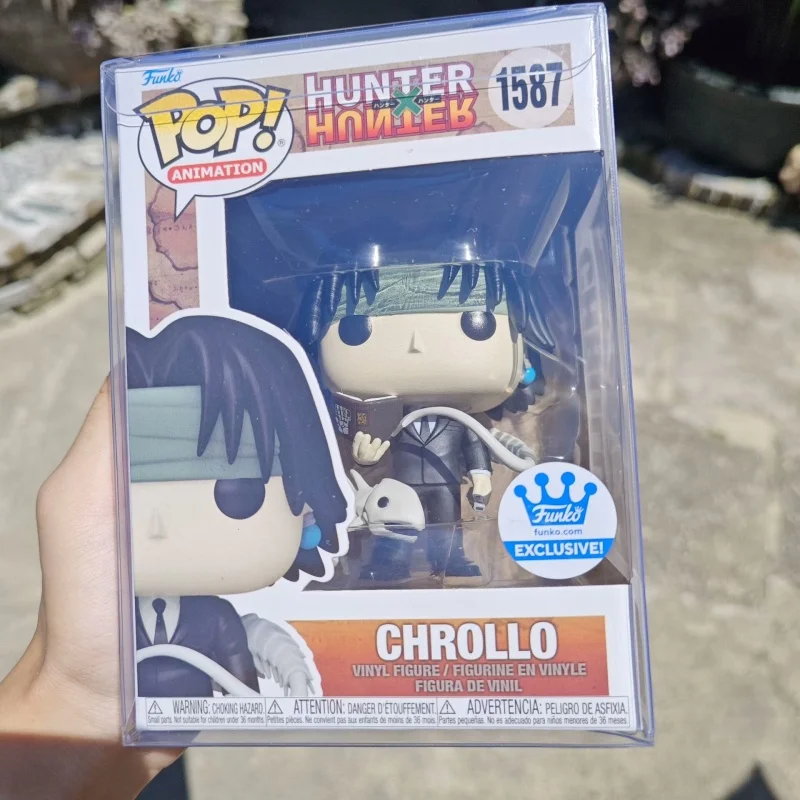 

Funko Pop Hunter×Hunter, экшн-фигурка аниме Chrollo, ограниченная серия, модель игрушки, коллекционные предметы, статуя, куклы, игрушки, детские сувениры, подарок