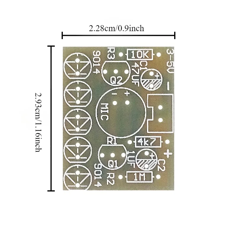 Voice-controlled Light LED Melody Light Module DIY Electronic Fun Kit Production Learning PCB Laboratory Electronic Enthusiasts