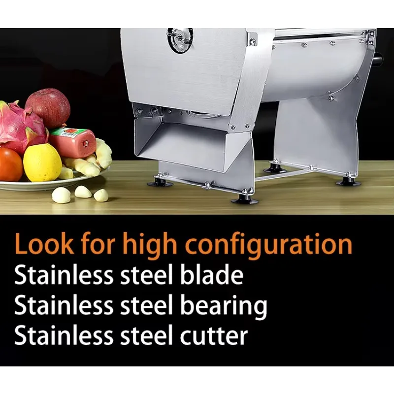 حار بيع المتخصصة المهنية الفولاذ المقاوم للصدأ 304 آلة تقطيع البطاطس والبطاطس المقلية للفواكه والخضروات #5