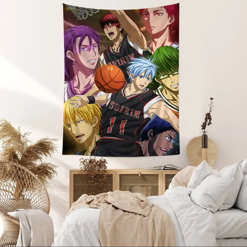 Japanischer Anime Kuroko No Basket Bunter Wandteppich Hängende Wanddekoration Tarot Hippie Wandteppiche Wohnheim Wandkunst Dekor