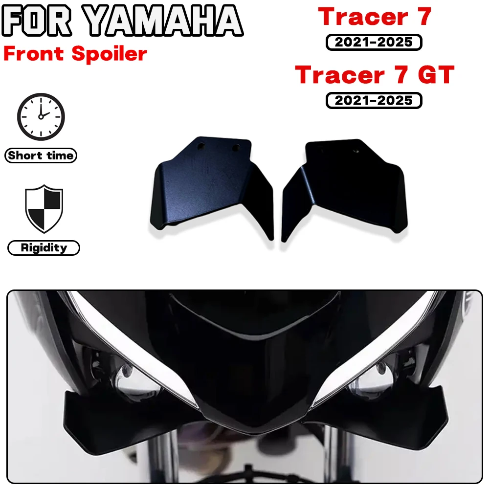 

For Yamaha TRACER 7 GT 2021 2022 2023 2024 2025 Extension Cover Metal Winglet Fairing Spoiler Accessories Aluminum Winglet Kit