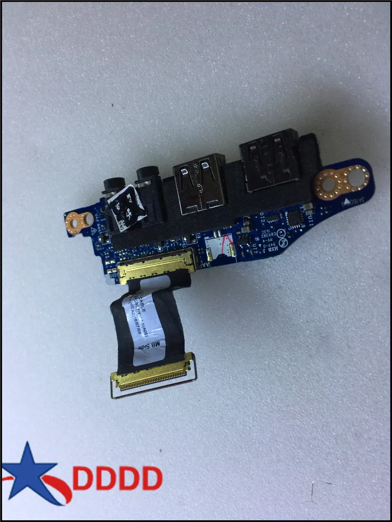 Original para Dell para Alienware 15 R2 placa de puerto de AUDIO USB LS-B758P prueba OK