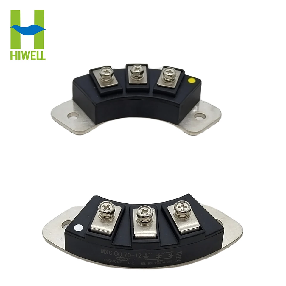 Gerador e Módulo de Diodo Rotativo Ponte Retificador Mxg yx Mxg7012 Mxy70-12 70a Pcs por Conjunto