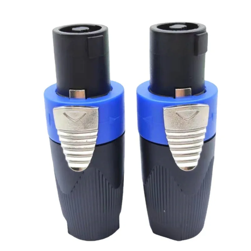10 шт. новые и высококачественные новые тип 4FX Speakon 4-полюсные разъемы для аудиодинамиков