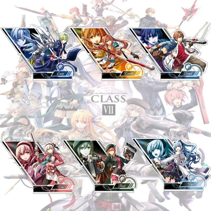 The Legend of Heroes: Trails into Reverie GAME 15CM Acrylic Figure Stand Model Cosplay Toy Birthday Gift Ornament Keychain