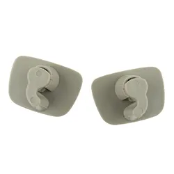 2Pcs Car Hanger Hooks Rear Row For Volvo 2018-2020 Model XC40 XC60 XC90 2016-2020 Car Interior Hanger Hook Clip Bracket