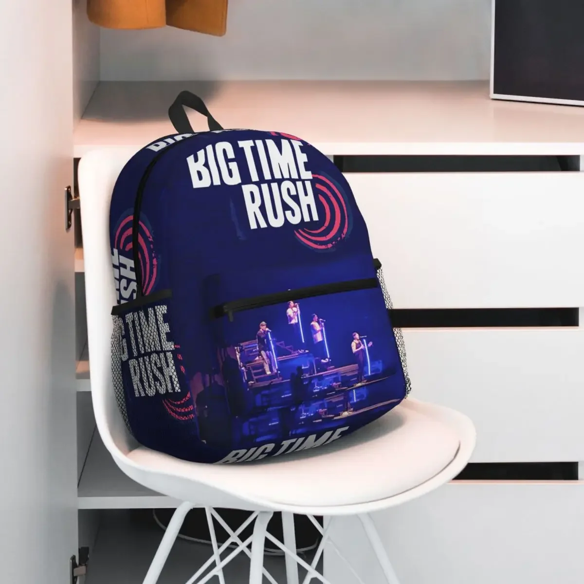 

Big Time Rush BTR Band Music Student Backpack School Bag Hiking Travel Daypack for Boys Girls Fashion Bookbag Shoulder Bags