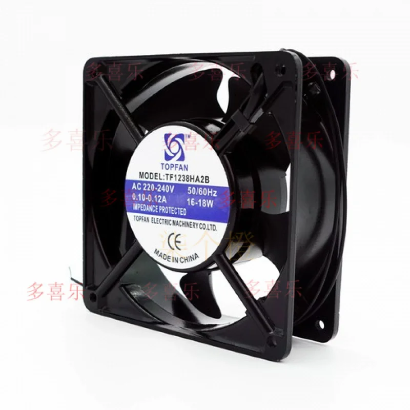 

ZMZM 1PC for TONFAN TF1238HA2B 220-240V 0.12A 18W 12cm 120*38MM Cooling Fan