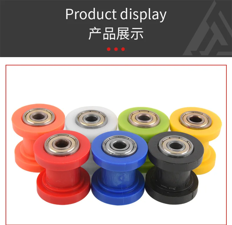 

10mm Chain Roller Tensioner Bike Pulley Wheel Slider Guide For Irbis KAYO Bosuer 110cc 140cc Engine Dirt ATV Go kart taotao