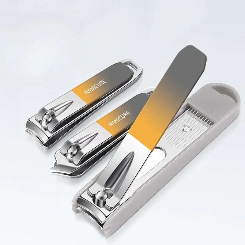 Anti-Splash Nail Clipper Set Hand In Hand With Manicure Clippers Manicure Nail Clippers Protection Tool Manicure 7 Sets