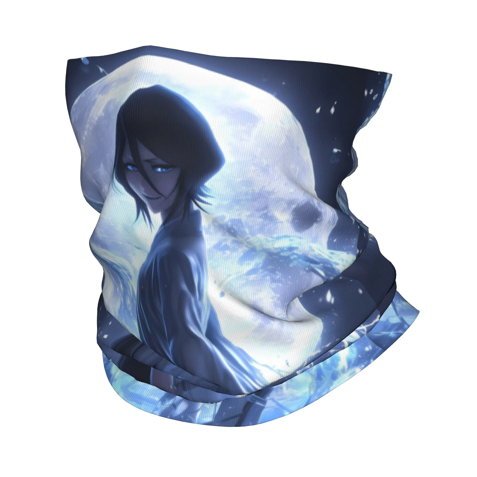 Rukia Kuchiki (1) Bandana Gaiter Club Bleach Wrap Scarf Pañuelo para el cuello para ciclismo y equitación para adultos, para todas las estaciones