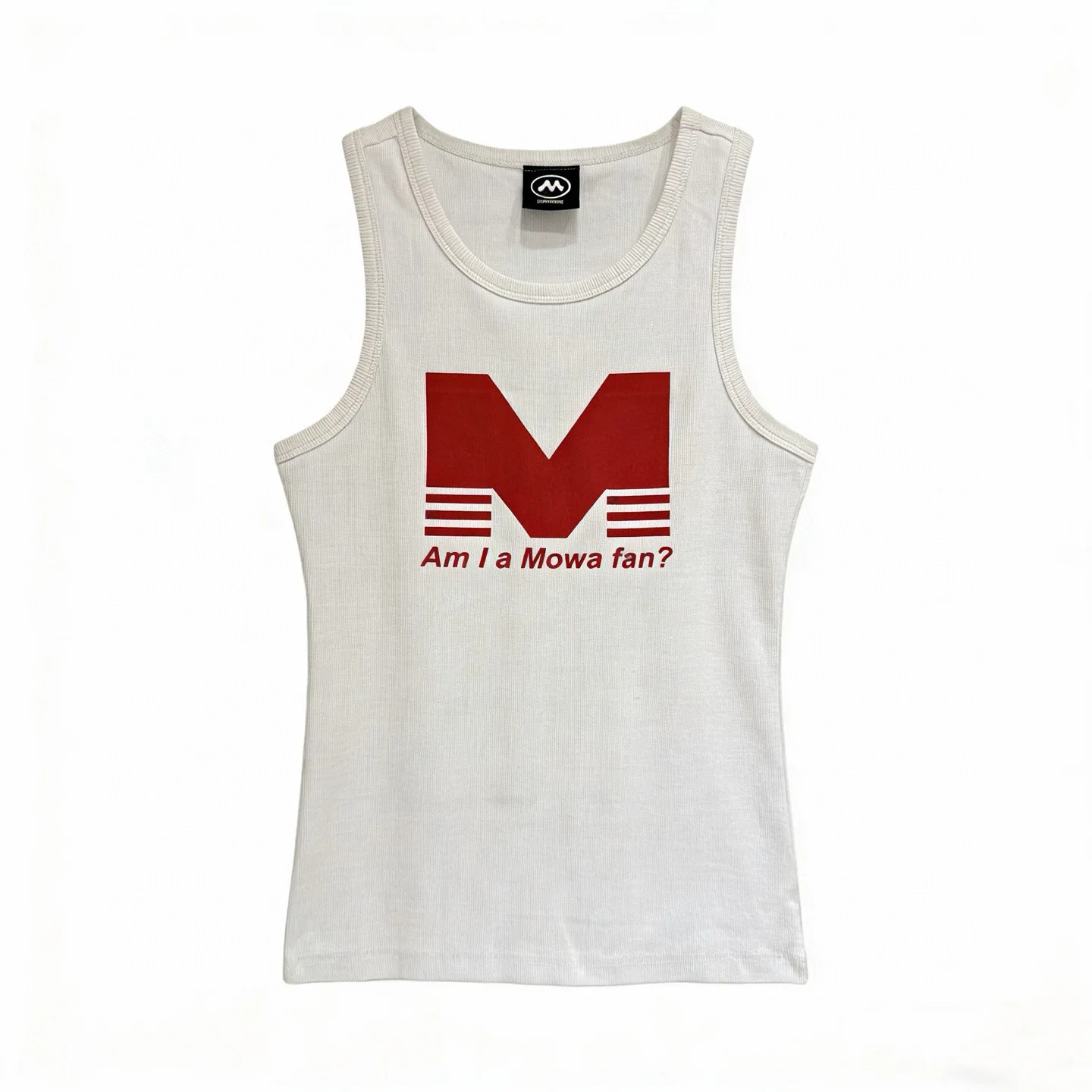 Mowalola Lettered Print M Red slogan 
