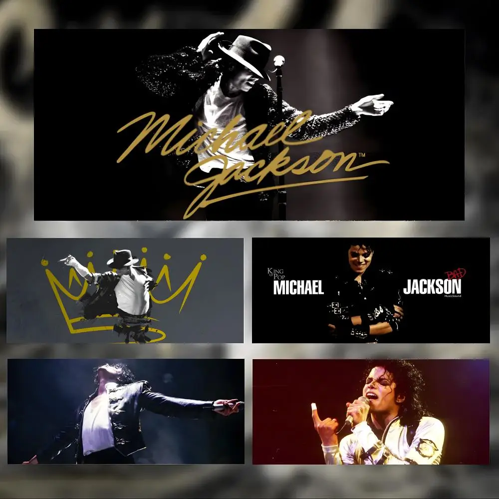 

singer legendary M-Michael Jackson Mouse Pad Large Thick Desk Pad Stitched Edges Gaming Mouse Mat for PC