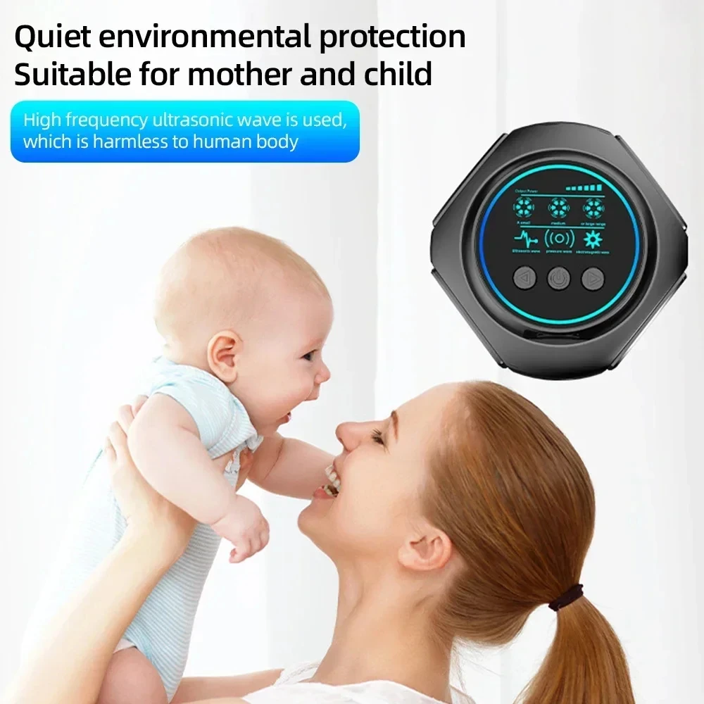 Ultraschall 4-in-1 360-Grad Elektronischer Nagetier-Vertreiber zur Effektiven Abwehr von Ratten, Fliegen, Kakerlaken und Mücken für Innenräume – Detail 8