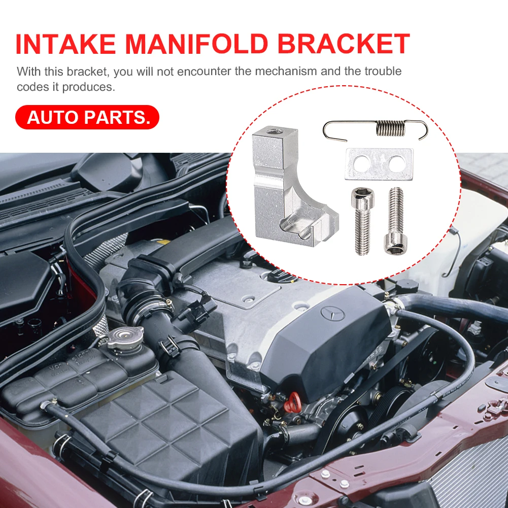 P2015 03L129711E Intake Manifold Repair Bracket For Volkswagen 2.0 TDI Inlet Aluminium Manifold Flap V157 Actuator Motor Kit