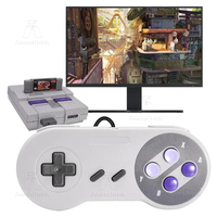 SNES/SFC Classic Wired Controller Retro Gamepad Control 16-bit Entertainment System Video Game Console Gaming Joypad Accessories