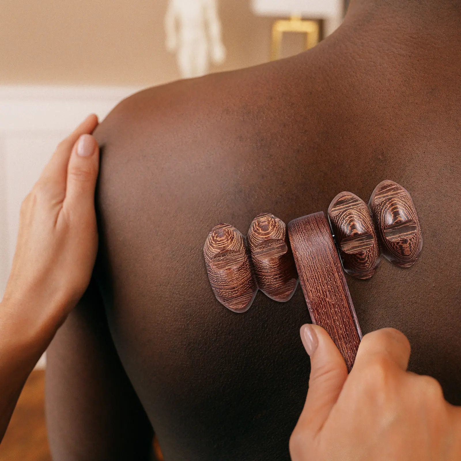 

Деревянный массажер для расслабления мышц, высококачественный деревянный ролик для спины, шеи, рук, для снятия боли во всем теле, ручной массажный инструмент для йоги, 1 шт.