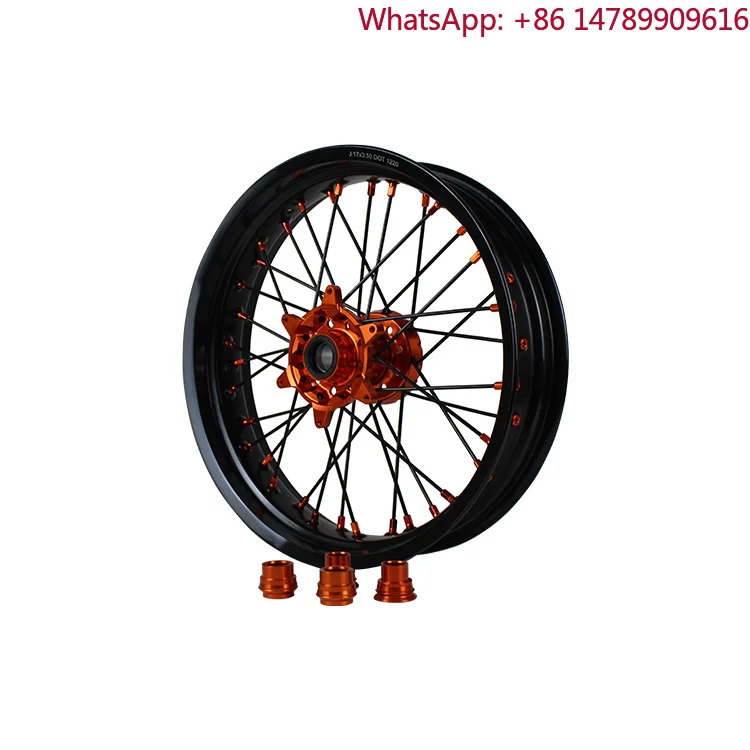 Panic Buying Fit [Model] 450 2019 16/17 Inch Front Wheel Customizable Colors and Sizes Supermoto Front Wheels Alloy