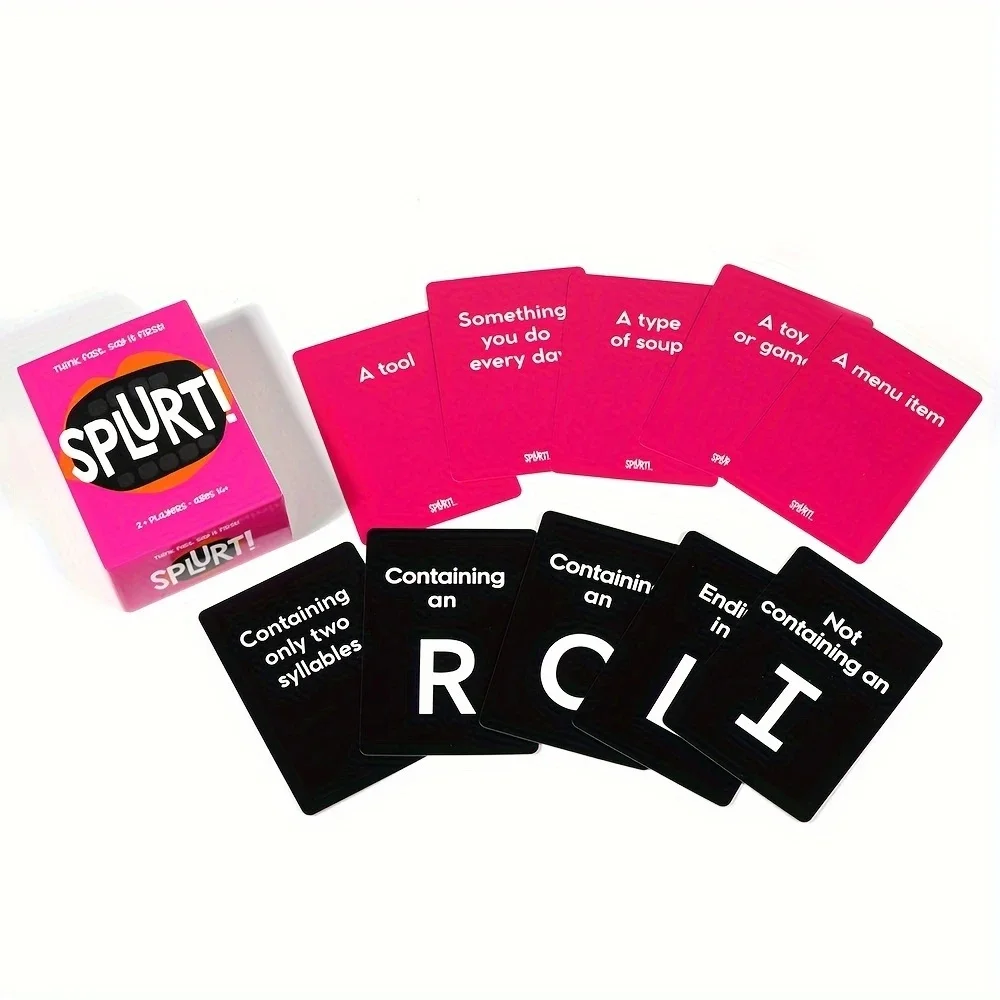 

SPLURT! Word - Starting Card Game: Fun with 'J' and More"